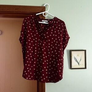 Amour Vert Renata Silk Blouse